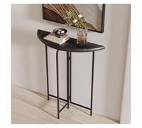 YVZYLXH Console Meuble Salsa Table d'appoint en Bois,Petite Table de Présentation,Meuble Couloir canapé pour Couloir, Entrée, Salon(Nero,120cm/47.2in)