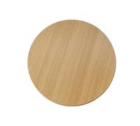 YVZYLXH Plateau Tournant en Bois for Table à Manger, Plateau de Service Rotatif 360° avec Base Préinstallée,pour Dîner et Réception(Wood,70cm/27.5in)