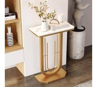 YVZYLXH Sintered Stone Console Table Modern Sofa Table