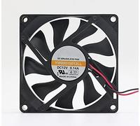 YW08015012LL DC12V 80mm 8015 0.14A 2-Wire Cooling fan