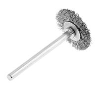 YWBL-WH 10 pièces 25mm Brosse métallique Mini roue de polissage de brosse de coupe de fil d'acier inoxydable pour meuleuse rotative, Brosses Métalliques Et Brosses En Nylon