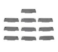 YWBL-WH 10 Pieces Lame Insertion Tournage Carbure Monobloc Indexable Tour CNC Porte Outil Tournage Finition Acier MGMN300 M LDA Plaquettes Tournage CNC