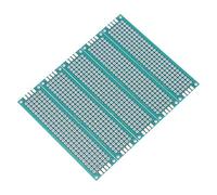 YWBL-WH 10Pcs 2x8cm Universel Cartes de Circuit Imprimé Double Face PCB Prototype Conseil Kit À Souder Circuit Conseil Planche à Breadboard pour Bricolage À Souder Projet Électronique