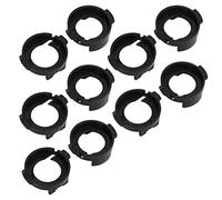 YWBL-WH 10PCS Adaptateur de Fixation D'ampoule LED, Embase à Encliquetage | Installation Plug-and-Play sans épissure de fil, corps compact pour boîtiers étanches, structure en plastique rigide