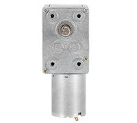 YWBL-WH 12V DC Auto-verrouillage Motoréducteur à Vis Sans Fin, Arbre de | Entraînement perpendiculaire à angle droit, structure mécanique compacte, basse vitesse de 15 tr/min, transmission de