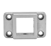 YWBL-WH 3030 Profilés en Aluminium Bidirectionnels À Base Fixe Connecteur De Carrés d'angle Bidirectionnel pour Bases De Bride, Pièces À Mouvement Linéaire,Autres Pièces De