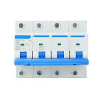 YWBL-WH 400 V 100A Interrupteur de Performance DZ47 125 4P pour la sécurité électrique de la Protection des Ménages, du Matériau de Protection Contre Les Flammes, de la Surcharge et de la des