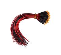 YWBL-WH 50pcs DC 12V Diodes LED Kit de diodes LED Pré-câblé Diodes LED Diffusées Multi Couleurs Lumière 3/5/10mm (3mm Orange (# 2)), Diode, diode