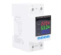 YWBL-WH 63a Mémoire Intelligente Sous Protecteur de Tension avec Affichage D'alimentation de Courant de Tension pour les Boîtes de Distribution CNC Machine Tools Appareils Domestiques
