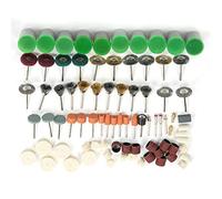 YWBL-WH Accessoires de Meulage électrique 342 Pièces Ensemble d'Accessoires pour Outils Rotatifs avec Brosse de Polissage en Laine Brosse Métallique et Roues Coupées en Résine pour Perceuse