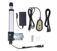 YWBL-WH Actionneur Linéaire électrique 4000N Moteur DC 24 V Haute Vitesse Robuste Tige Rétractable de Course de 150 Mm de qualité Industrielle pour L'automatisation D'usine (Prise UE 100 à 240V)