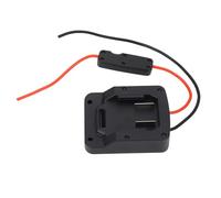 YWBL-WH Adaptateur de Câble d'alimentation Satellite Rectangulaire, 16 AWG avec Fusibles 30 A pour Les Modèles de Batterie Parkside X20V Team 20 V PAP20A1 PAP20A3 PAP20B1 PAP20B3, Sortie