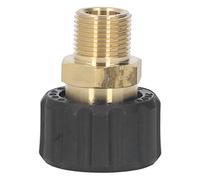 YWBL-WH Adaptateur de Nettoyeur Haute Pression 5000 PSI, Connecteur de Tuyau de Pistolet, Excellent Laiton, Boîtier Amovible, Performance Supérieure pour l'amélioration, Scientifique et Coupleurs,