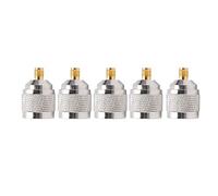 YWBL-WH Adaptateur RF Coaxial, Kit de 5 Connecteurs N Male vers SMA, pour