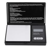 YWBL-WH Balance de Poche Numérique 1000g/0.1g Haute Précision Mini Bijoux | Plateforme en Acier Inoxydable, écran LED à Rétroéclairage Bleu, 4 Unités G Oz Dwt Gn, pour Pièces, Pierres, Herbes,