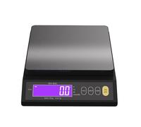 YWBL-WH Balance électronique Rechargeable, Balance de Cuisine étanche IP67 avec écran LCD, Comptage de Tare, Mise à Zéro, Conversion d'unité de Mise Hors Tension Automatique, pour (10 kg 0,1 g)