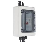 YWBL-WH Boîte de Combinaison PV IP65 Boîte à Disjonction Extérieure Interrupteur de Déconnexion Solaire avec DC500V 32A Circuit Breaker Protector for Solar Panels System