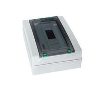 YWBL-WH Boîte de Distribution d'énergie Extérieure, Matériau ABS, Boîte de Disjoncteur 18 Voies, classé IP65 pour une Utilisation électrique en Extérieur