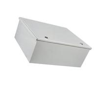 YWBL-WH Boîte de Jonction étanche, Fibre de Verre Verrouillable | Polyester renforcé de Fibre de Verre, 11,81 X 9,84 X 5,51 Pouces, classé IP66, Plaque de Montage Amovible, pour équipement