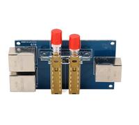 YWBL-WH Boîte de Répartiteur de Commutateur Réseau à 2 Ports, Mini Boîtier de Commutation Réseau Ethernet 100M RJ45, Commutateur de Touche Réseau, Boîte de Sélection de