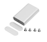 YWBL-WH Boîte en Aluminium Matt Silver Sceau étanche