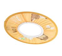 YWBL-WH Bonnet de Douche pour bébé, Imperméable, pour Enfants, élastique, Visière de Shampoing, Empêche L'eau, les Yeux, les Oreilles, Motif de Dessin animé avec Pare-soleil, Utilisation (Modèle