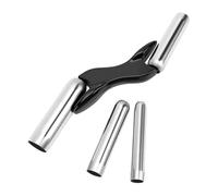 YWBL-WH Brick Jointer Set pour Tuck Pointing, 4 Tailles | Poignée ergonomique en métal, aluminium résistant et acier inoxydable, adaptée aux travaux de maçonnerie