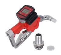 YWBL-WH Buse de Ravitaillement Automatique 1 Pouce, Buse de Carburant à Compteur Numérique en Alliage D'aluminium, Débit Automatique de 10 à 60 L/min pour L', le Kérosène