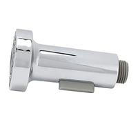 YWBL-WH Buse de Robinet Extractible G1/2, Tête de Pulvérisation à 2 Modes avec Bouton Poussoir, Conception Résistante, Facile à Installer pour Robinet D'évier de Cuisine et de Salle de