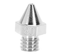 YWBL-WH Buse pour Imprimante 3D, Buse Durcie M6 X env. 13.8mm, 0.8mm, électrodéposition de Ni D'alliage, PC de L'ABS PETG PTU Pp de PLA, pour la Série de Raise3D N Pro2 Pro3 E2