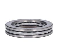 YWBL-WH Butée à Billes 51114, 75x95x18mm Pièce de Machine de Forgeage | Manutention de charge axiale, chemin de roulement en acier au carbone traité thermiquement, rotation douce des éléments