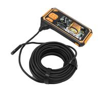 YWBL-WH Caméra Endoscopique à Double Objectif, Endoscope HD 1080P avec écran LCD de 4,3 Pouces et 8 Lumières LED Réglables, Endoscope Industriel étanche IP67 pour L'inspection des Tuyaux (10 m /