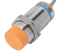 YWBL-WH Capteur de proximité Inductif 25mm PNP Normalement DC 12-24V | Laiton Nickelé, Détection sans Contact pour Machines-Outils, Métallurgie, Chimie et Industrie Textile