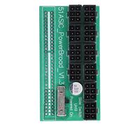 YWBL-WH Carte Adaptateur d'alimentation, Matériau PCB, Convertisseur d'alimentation de Serveur, Courant élevé à 6 Broches, Haute efficacité avec Filtre à Condensateur Solide pour la Réparation de