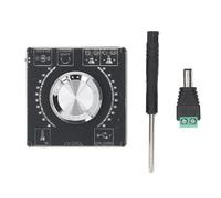 YWBL-WH Carte Amplificateur Numérique Bluetooth 5.1 2x50w, Module D'ampli à 2 Canaux avec clé USB AUX, Entrée PC DC9 24V