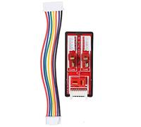 YWBL-WH Carte de Charge Parallèle pour 3S 11.1V LiPo, Double Port | Adaptateur d\'extension XT60 et T Plug, charge simultanée de double batterie, Compact pour SKYRC IMAX B6AC B6