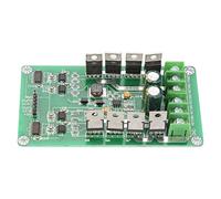 YWBL-WH Carte de Commande de Moteur à Courant Continu à Double Canal, Pont | 3-36 V 10 A, Crête 30 A, pour Robotique Arduino FRC, Contrôle de Vitesse PWM, Chipset Demi-pont