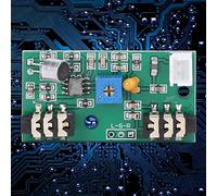 YWBL-WH Carte de Microphone Module Amplificateur à Gain Réglable DC 2,6 à 10 V avec Microphone Capacitif 3,5 Sortie Audio 45 X 25 Mm pour les Projets Audio de Prise de Voix, les Utilisateurs