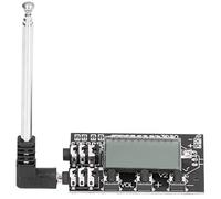 YWBL-WH Carte émetteur FM Module Audio Stéréo 2 Canaux 76 MHz-108 MHz | Matériau PCB, Tension Large DC 3,6 V-15 V, Courant de Fonctionnement 17 MA, Prend en Charge les Bandes FM Japon Europe,