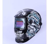 YWBL-WH Casque de Soudage Rabattable, Obscurcissement Automatique, Conception à Clapet, Grande Zone de Visualisation pour les Professionnels (Tapez 4)