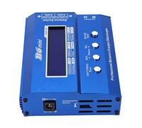 YWBL-WH Chargeur de Batterie B6mini, Chargeur de Balance de Batterie au Lithium LiPo 80 W 6 A avec écran LCD, pour Batteries NiCd NiMH Li ION LiPo Life