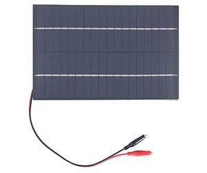 YWBL-WH Chargeur de Panneau Solaire, Panneau d'alimentation Solaire en Silicium Monocristallin 4,2 W 18 V, Circuit Ouvert 19,2 V, Court-circuit 300 MA, pour l'éclairage Domestique et les Projets de