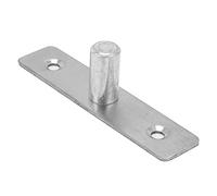 YWBL-WH Charnière à Pivot de Porte Matériel à Pivot Central Charnière Supérieure et Inférieure Raccords de Quincaillerie de Porte en Verre en Acier Inoxydable 201 pour Système de