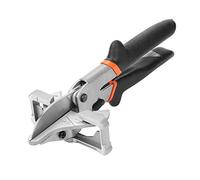 YWBL-WH Cisaille Multi-Angle, Tube de Goulotte en PVC, Joint d'onglet Multi-Angle, Coupe-bordure, Outil Manuel avec Réglable de 0 à 135 Degrés pour les Artisans du Bois et les Projets de Bricolage