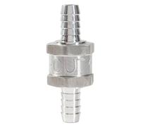 YWBL-WH Clapet Anti-retour de Carburant, Clapet Anti-retour de Carburant, d' Unidirectionnel en Alliage d'aluminium, 6/10/12 Mm, adapté au Carburateur et au Système de Basse Pression