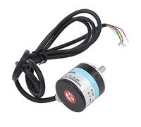 YWBL-WH Codeur Rotatif Incrémental triphasé ABZ, Arbre Solide de 6mm, | Boîtier en Aluminium, Consommation de Courant 30 MA, Anti-interférence, pour Motoréducteur et Bureautique