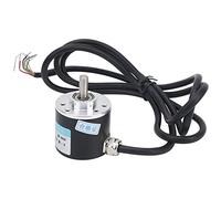 YWBL-WH Codeur Rotatif Incrémental triphasé ABZ, Arbre Solide de 6mm, | Boîtier en Aluminium, Consommation de Courant 30 MA, Anti-interférence, pour Motoréducteur et Bureautique