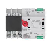 YWBL-WH Commutateur de Transfert Automatique 3P Double Alimentation PC Argent Sélecteur électrique AC400 V AC 230 V Bobine 50 KA Commutation Ininterrompue pour les Utilisateurs de Distribution (100A)