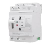 YWBL-WH Commutateur de Transfert Automatique à Double Alimentation, 63 A 220 V 2P ATS avec Modes Manuels Automatiques pour Laboratoire D'usine à Domicile, Contacts Argentés Ignifuges