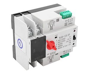 YWBL-WH Commutateur de Transfert Automatique, Commutateur d'alimentation sans Interruption monté sur Rail DIN ABS, Commutation Milliseconde 2P PC Niveau 80A pour équipement de Contrôle de (80A)